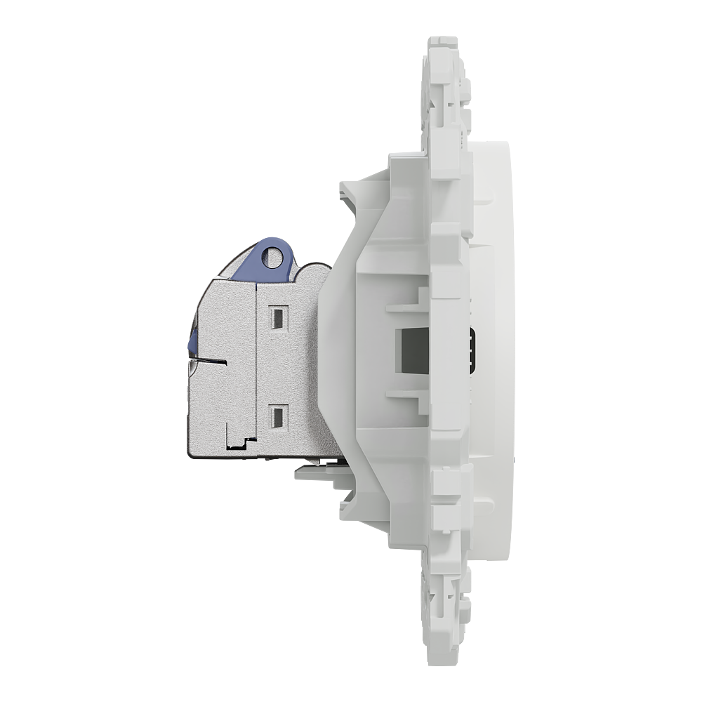 Odace prise RJ45 cat.6 STP blanc